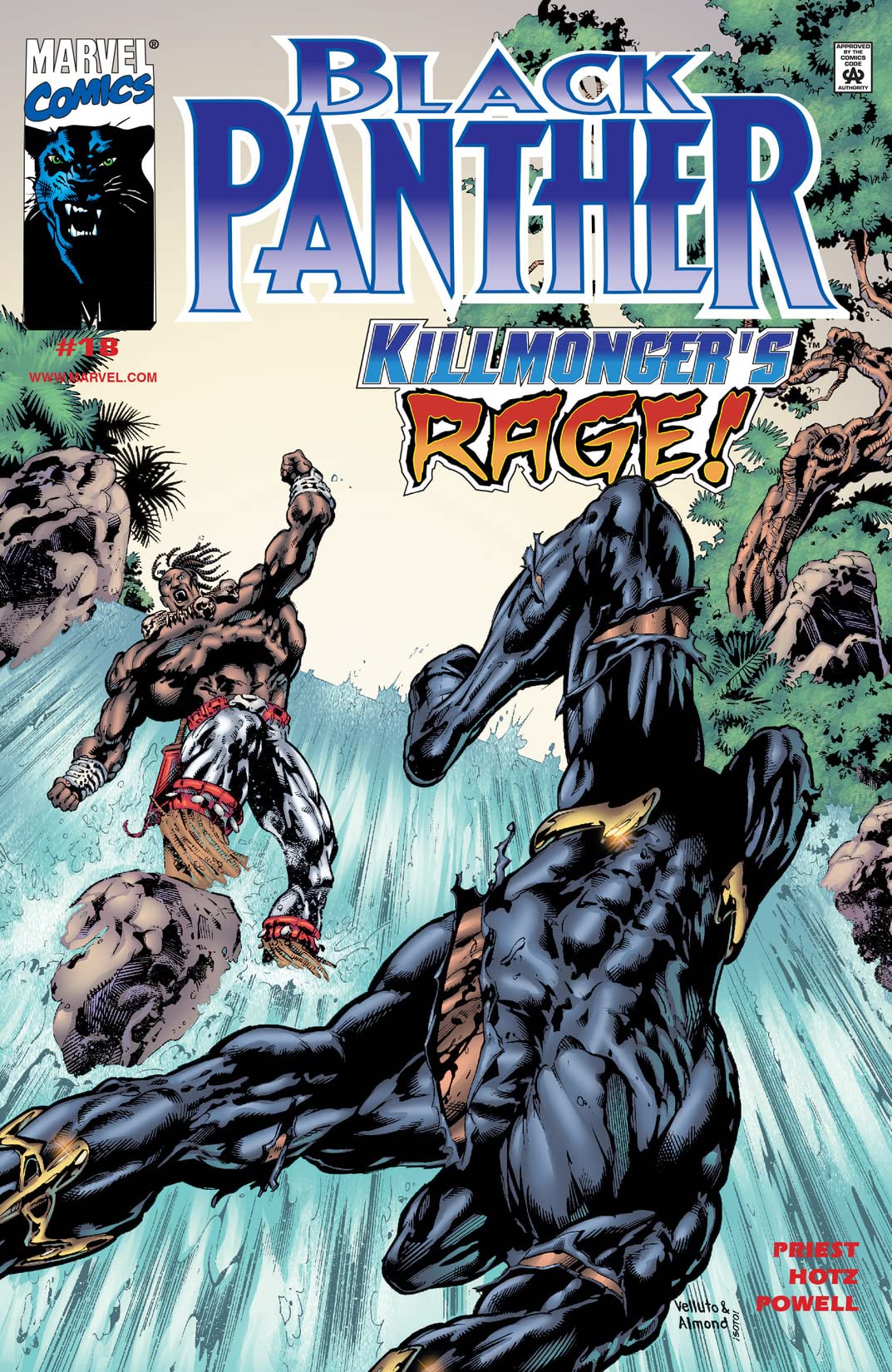 Black Panther (1998) #18 cover