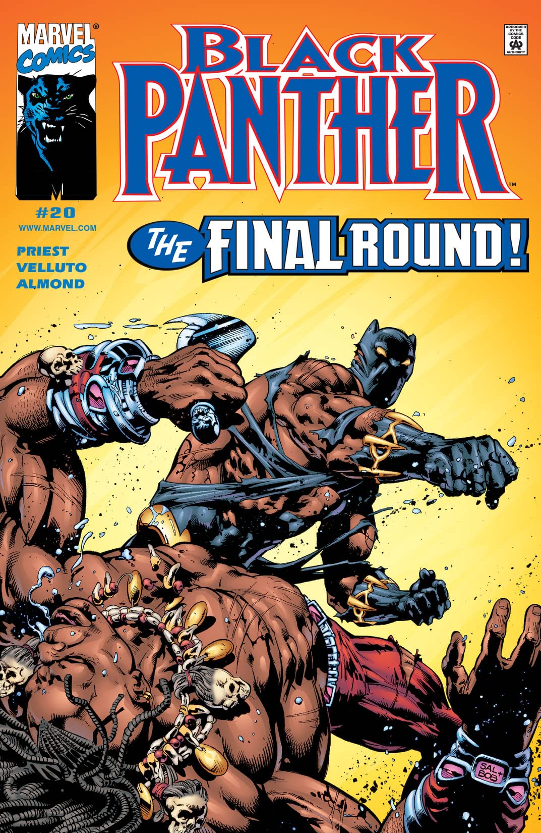 Black Panther (1998) #20 cover