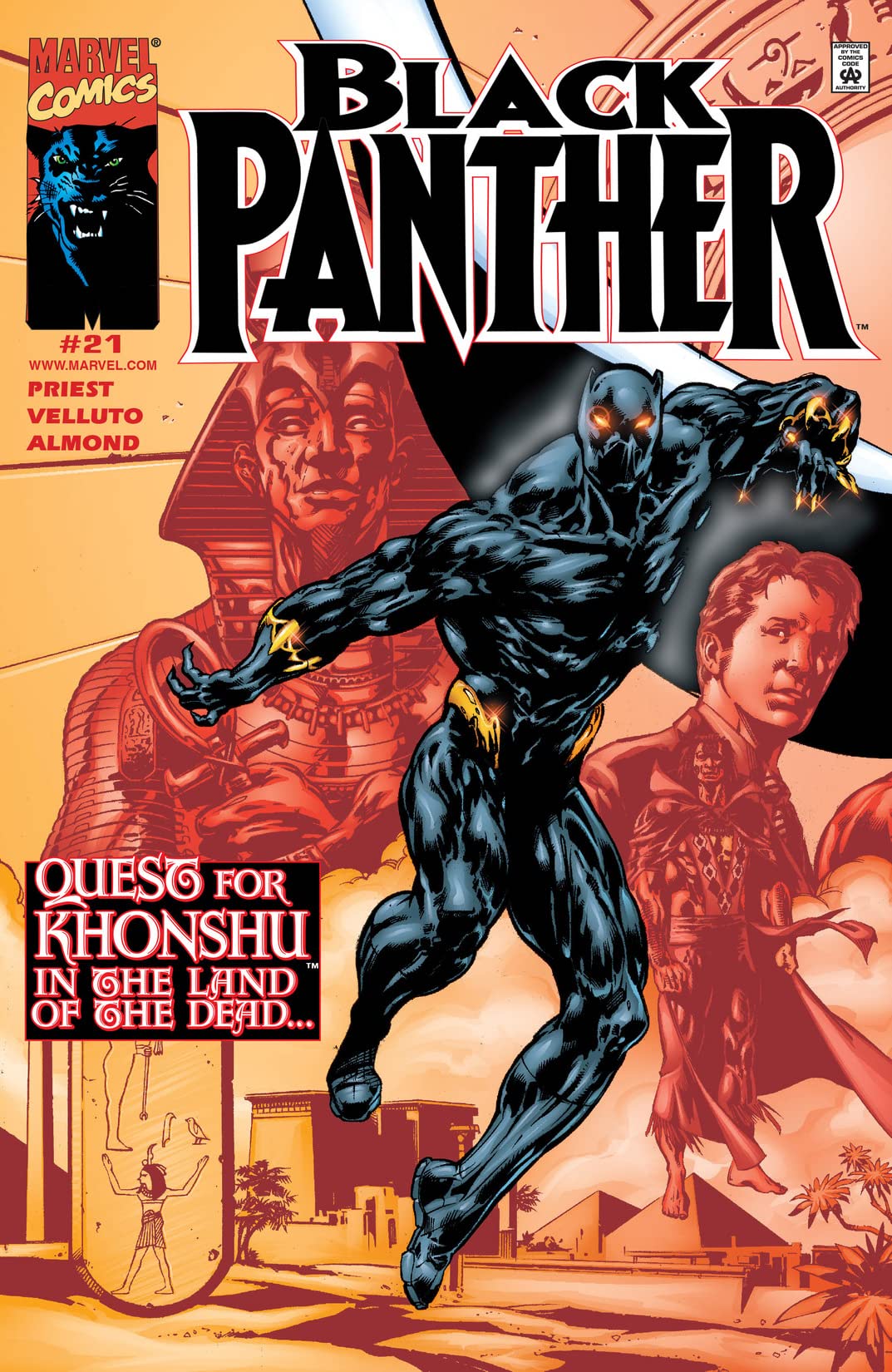 Black Panther (1998) #21 cover