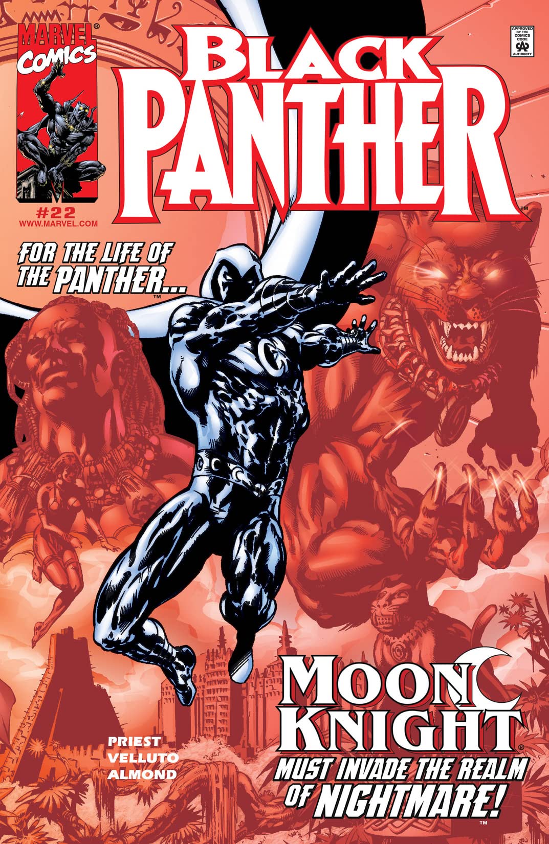 Black Panther (1998) #22 cover