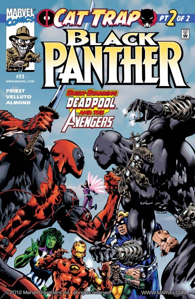Black Panther (1998) #23 cover
