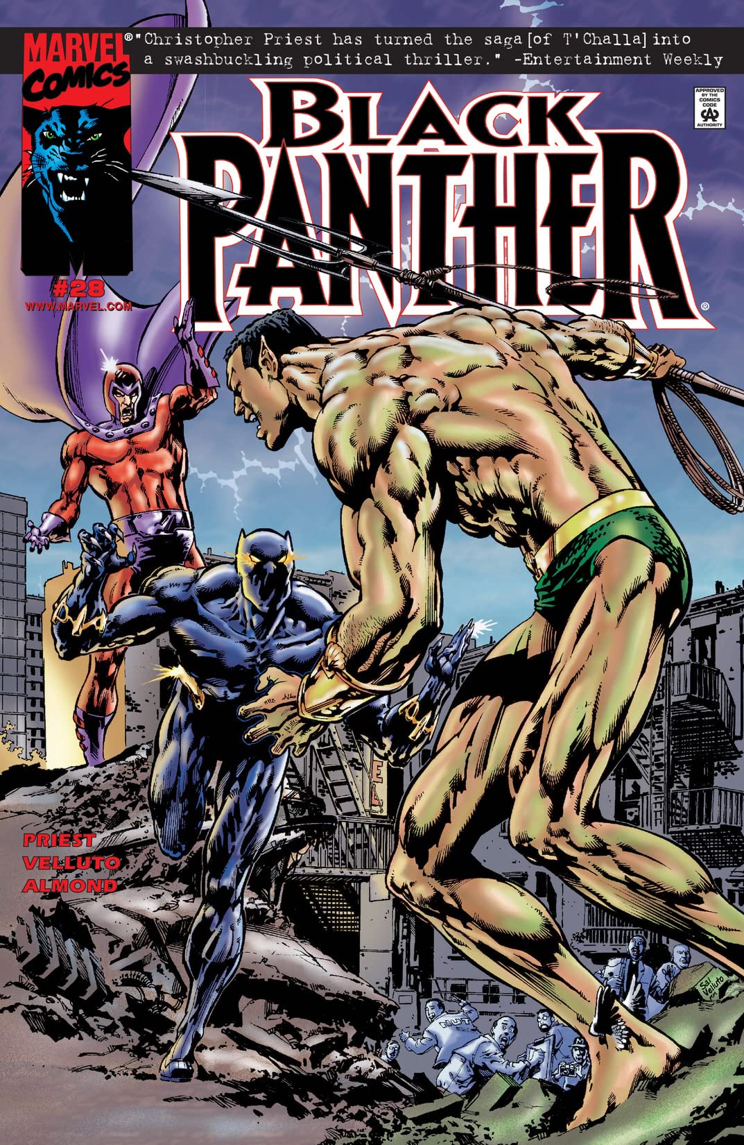 Black Panther (1998) #28 cover