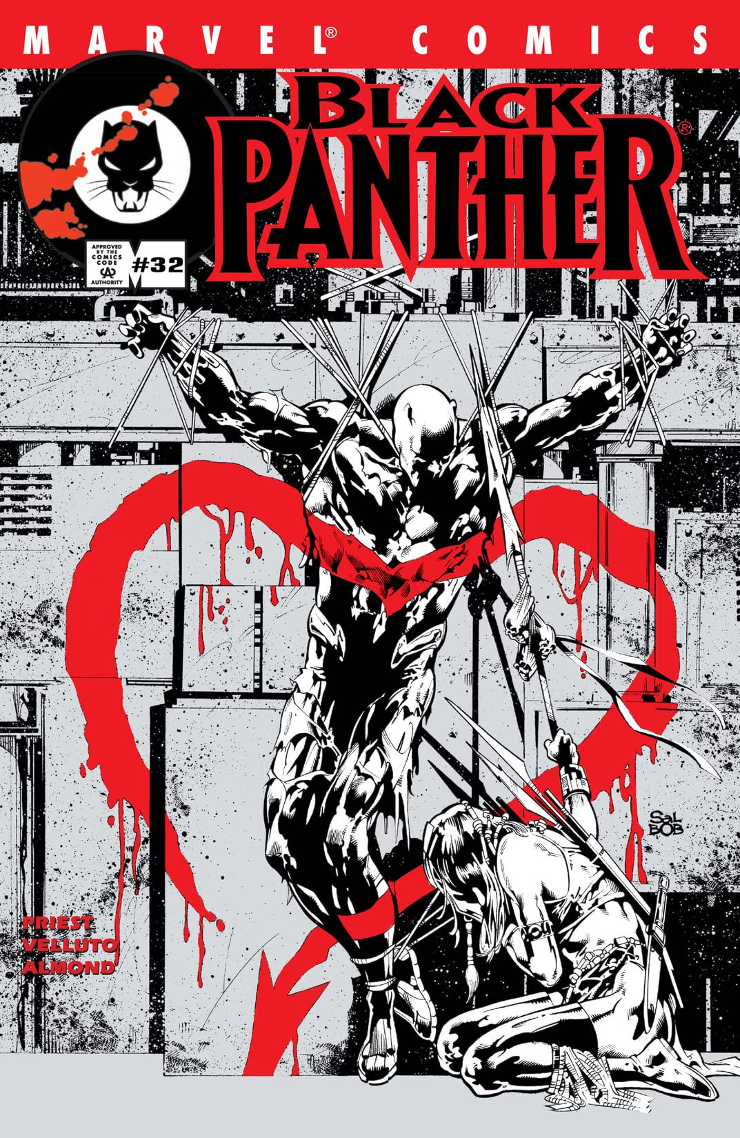 Black Panther (1998) #32 cover