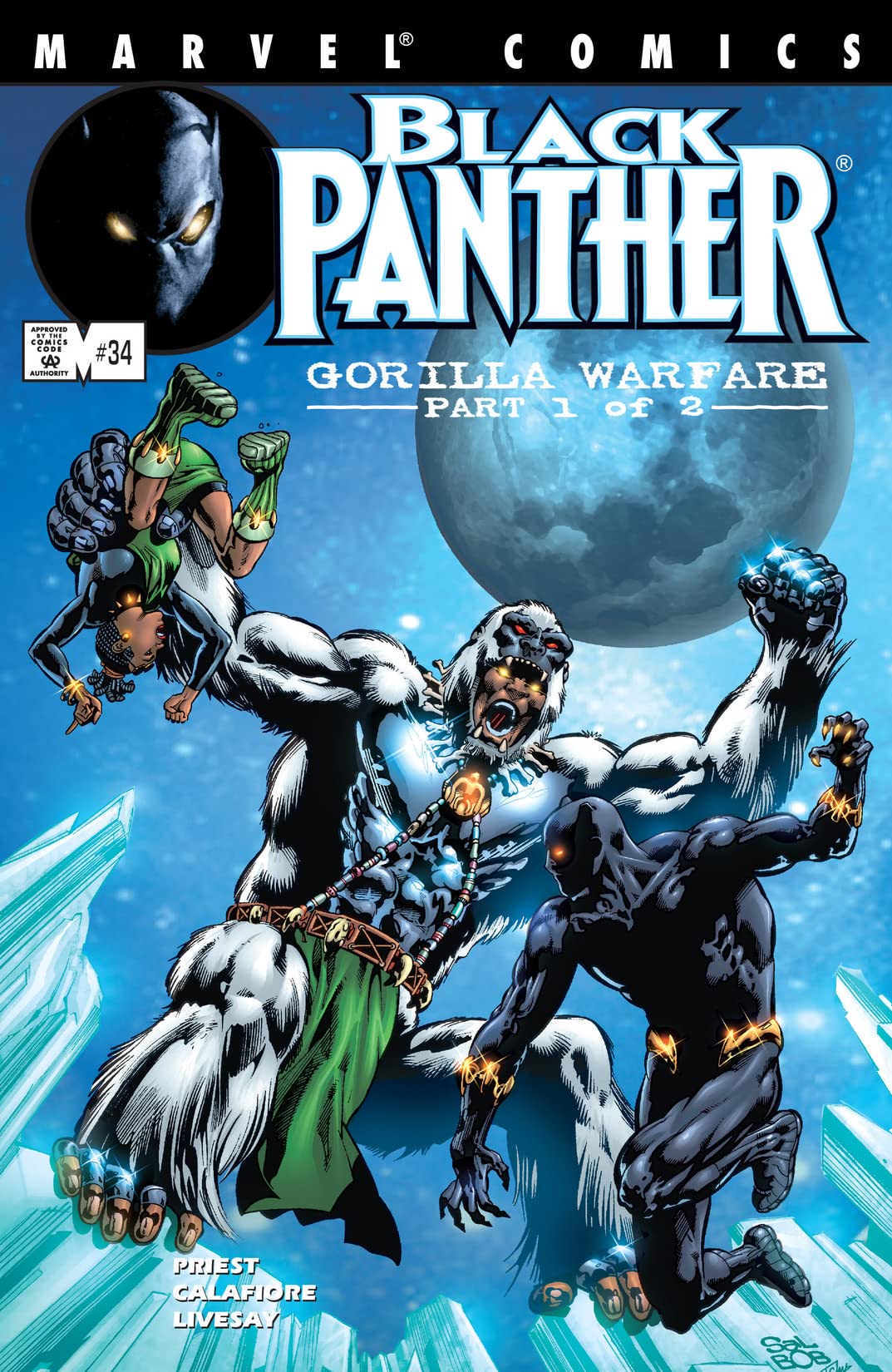 Black Panther (1998) #34 cover