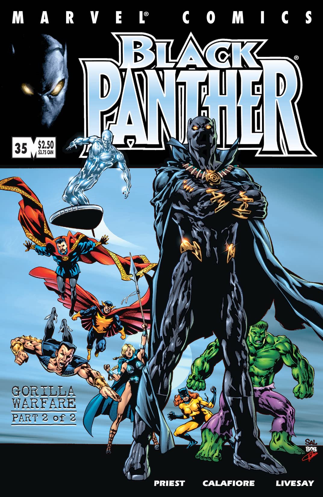 Black Panther (1998) #35 cover