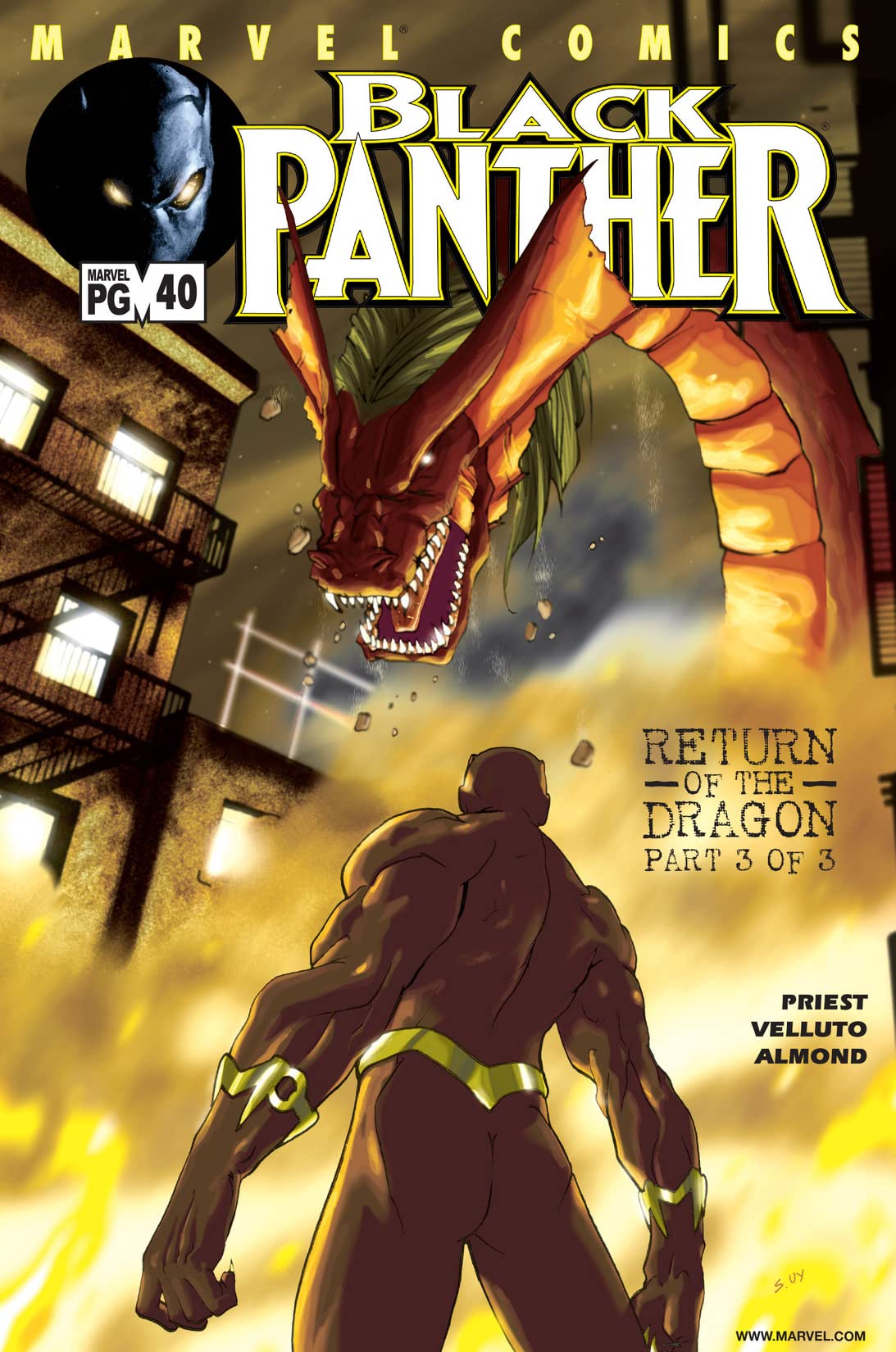 Black Panther (1998) #40 cover
