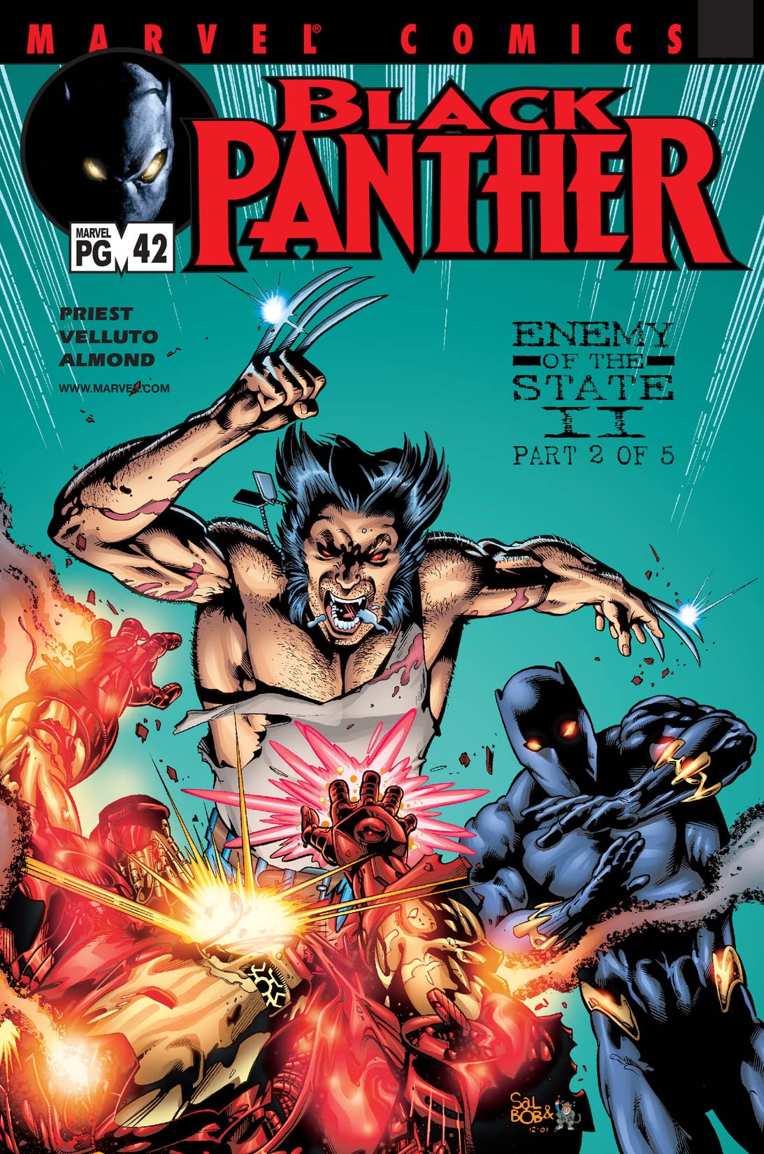 Black Panther (1998) #42 cover
