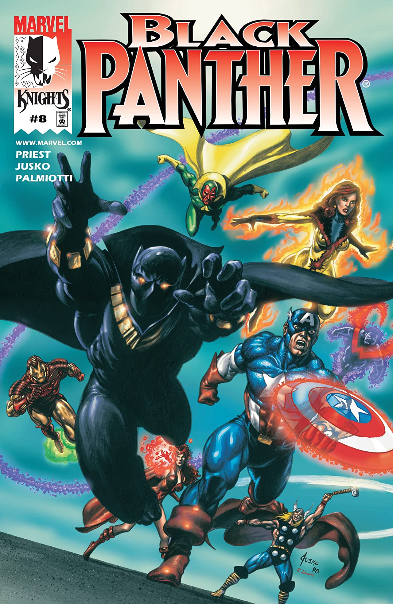 Black Panther (1998) #8 cover