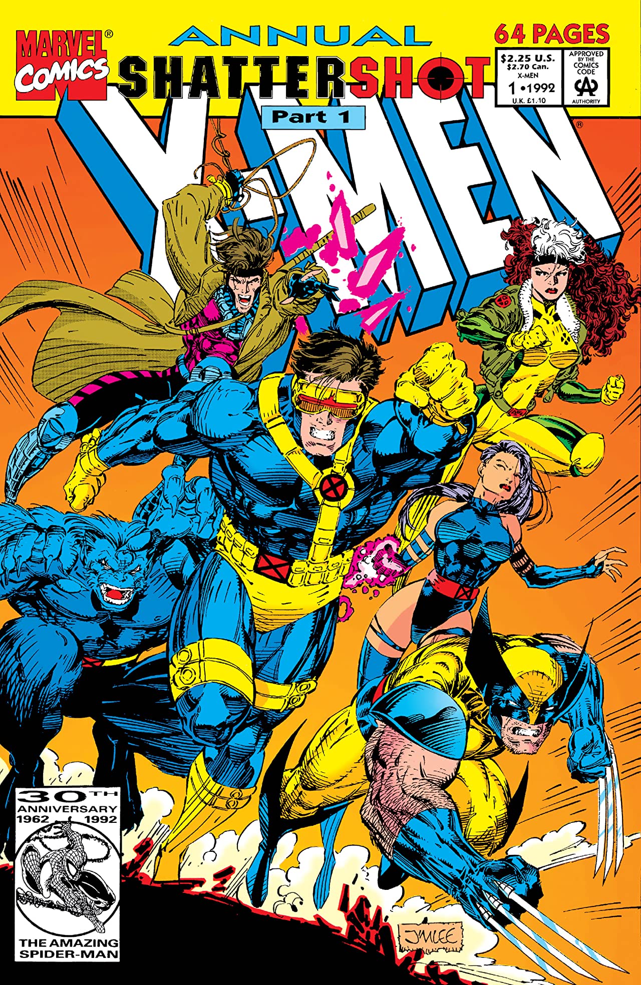 The X-Men Annual #1 cover