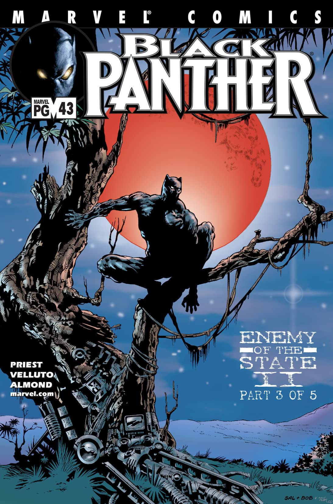 Black Panther (1998) #43 cover