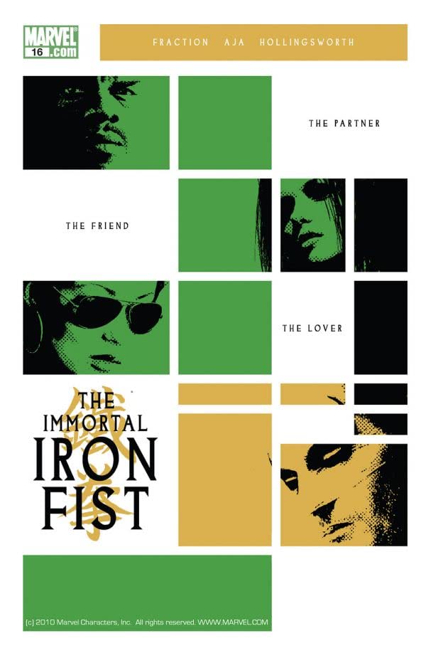 The Immortal Iron Fist (2007) #16 cover