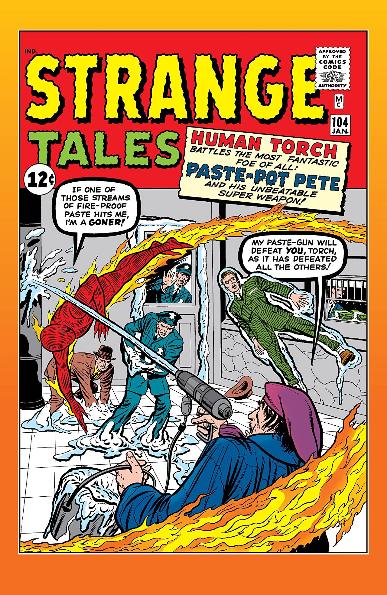 Cover of Strange Tales #104