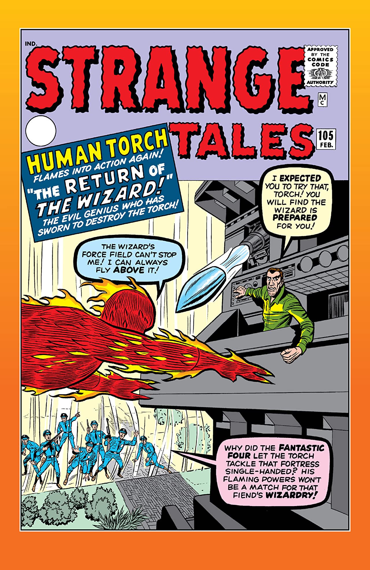 Cover of Strange Tales #105