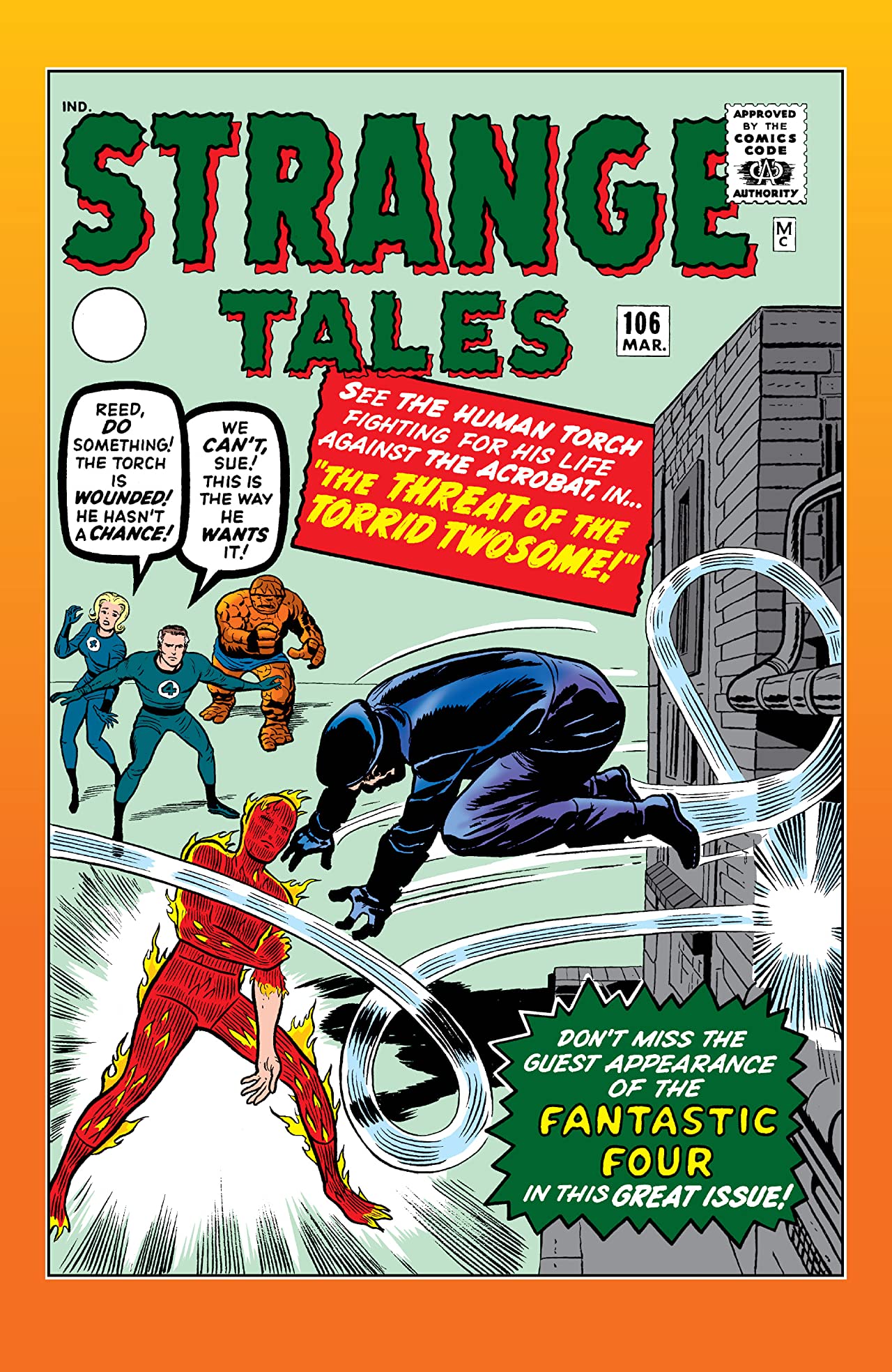 Cover of Strange Tales #106
