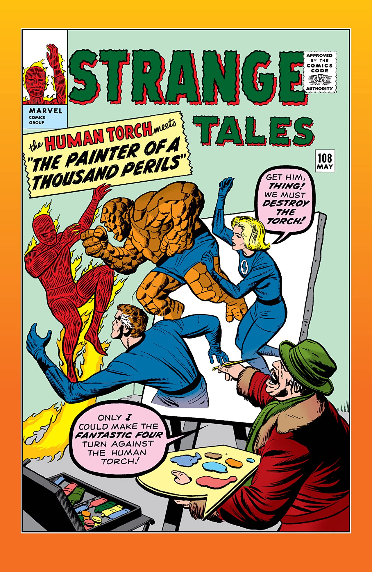 Cover of Strange Tales #108