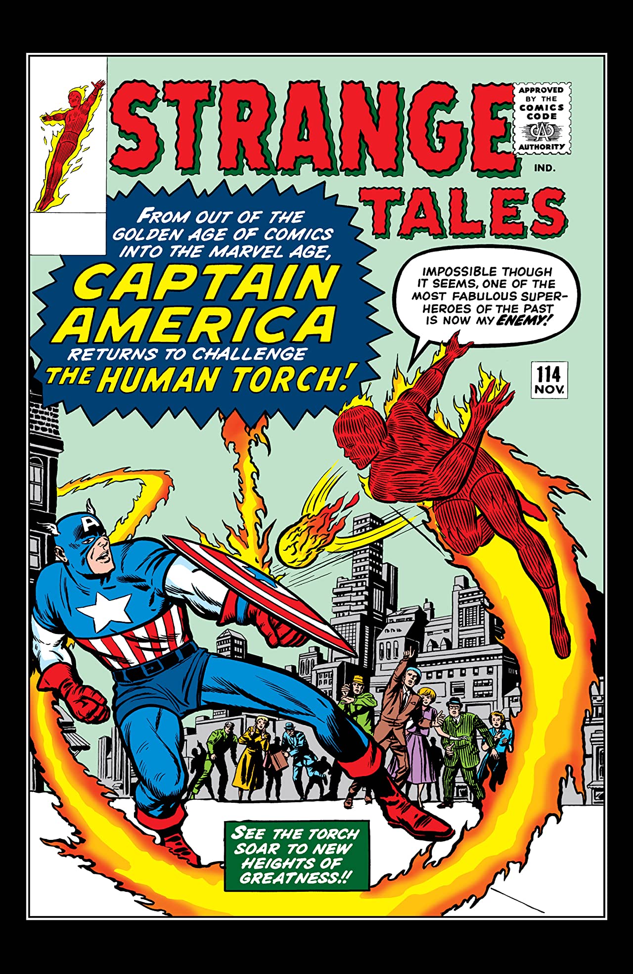 Cover of Strange Tales #114