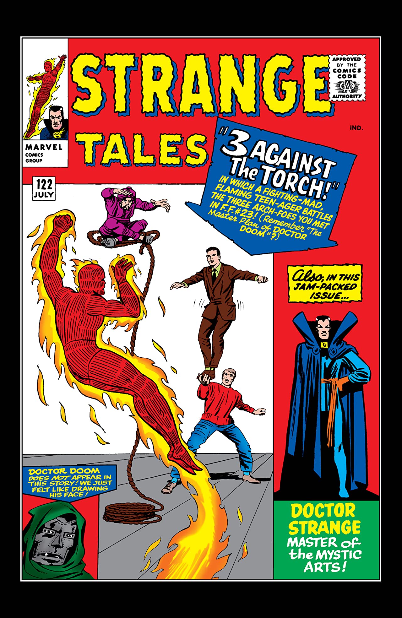 Cover of Strange Tales #122