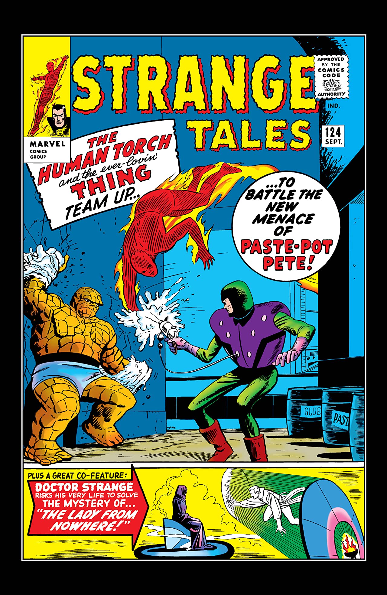 Cover of Strange Tales #124