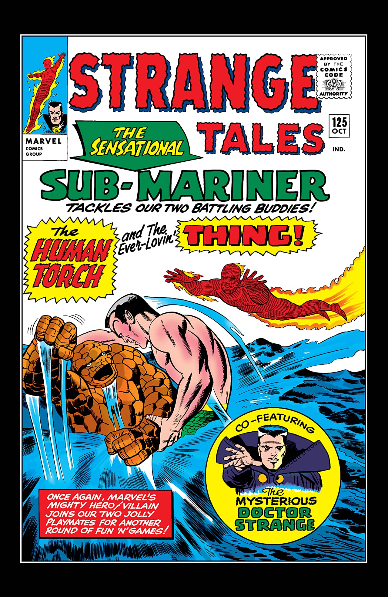 Cover of Strange Tales #125