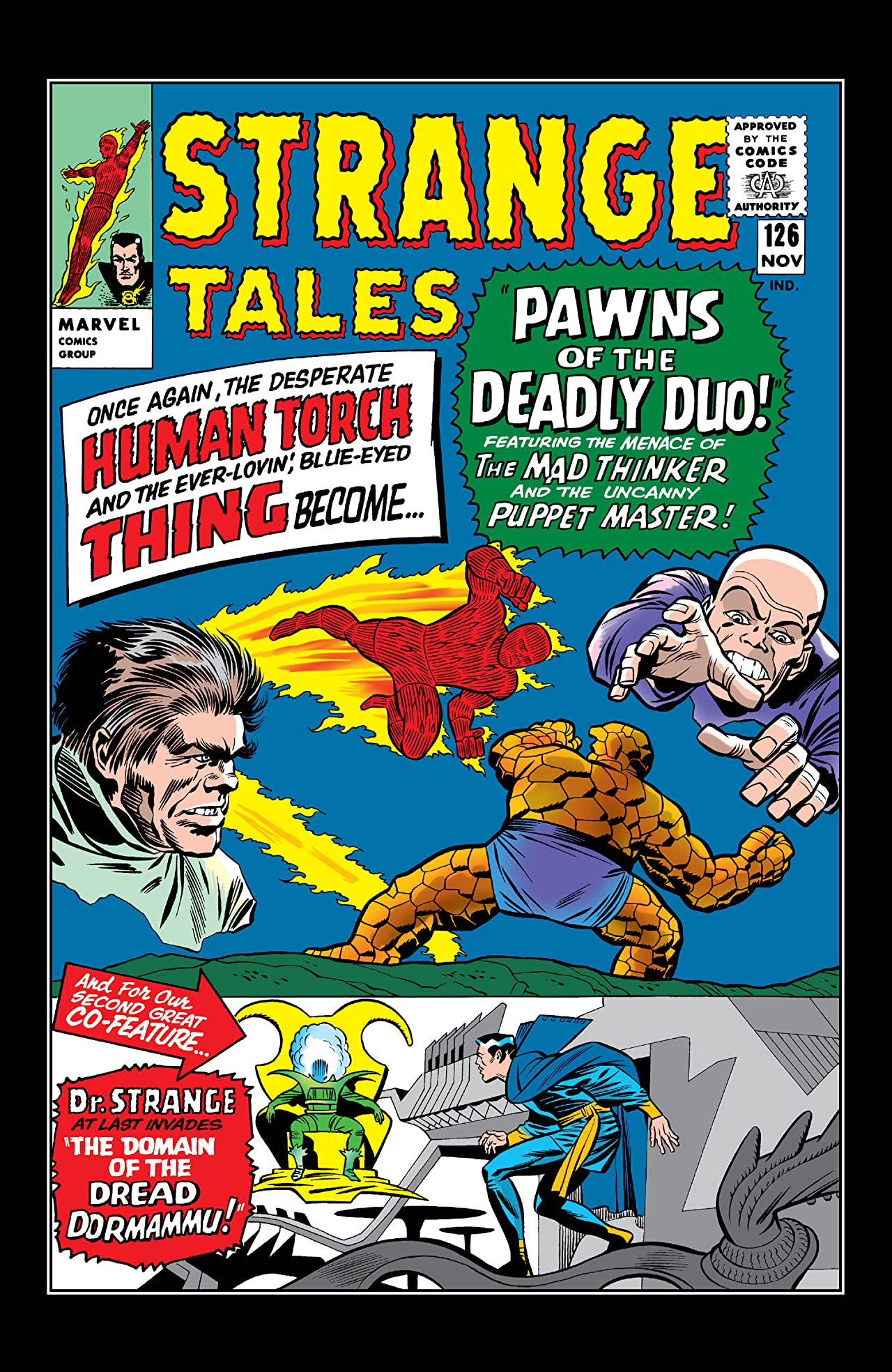 Cover of Strange Tales #126