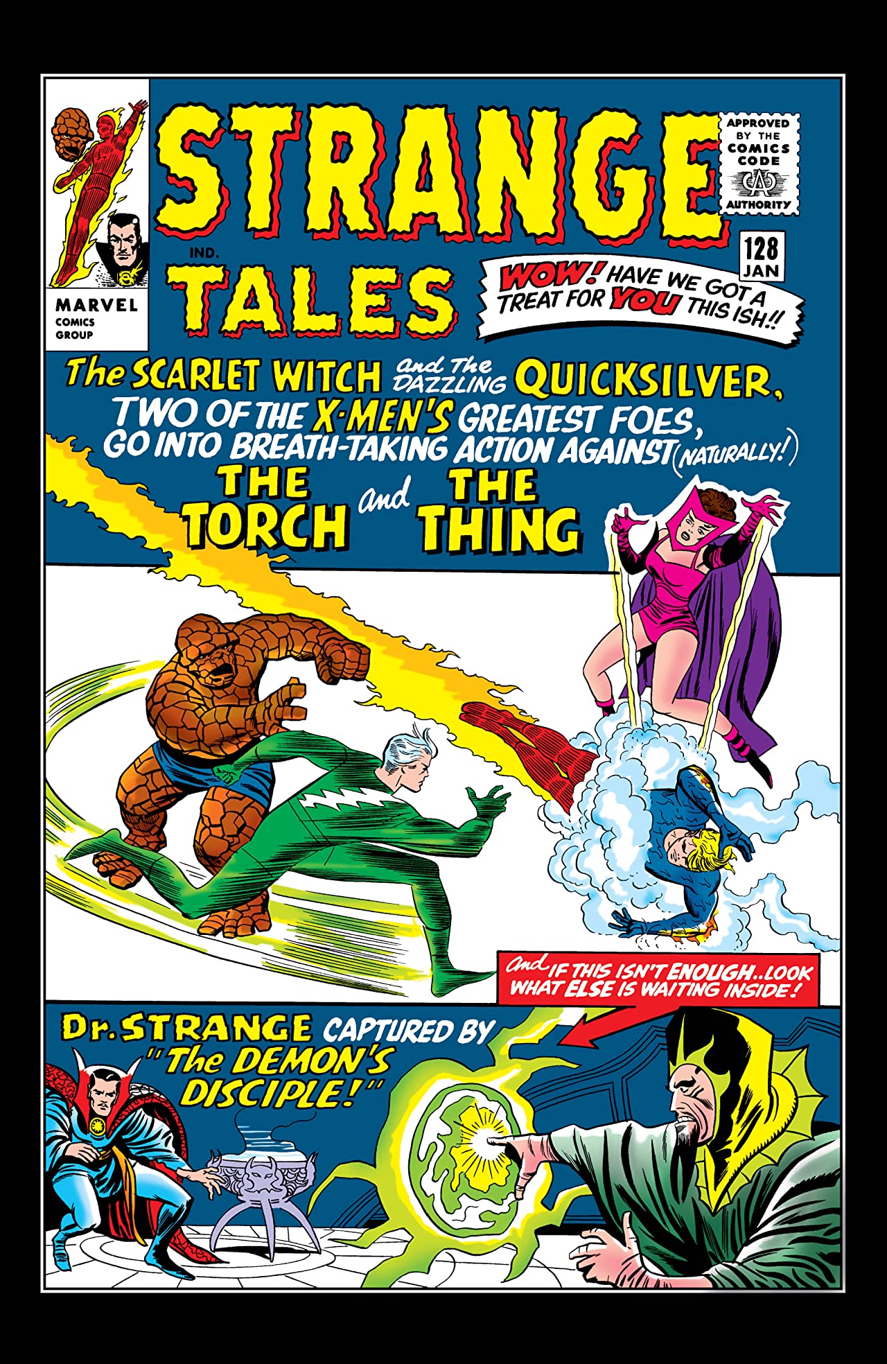Cover of Strange Tales #128