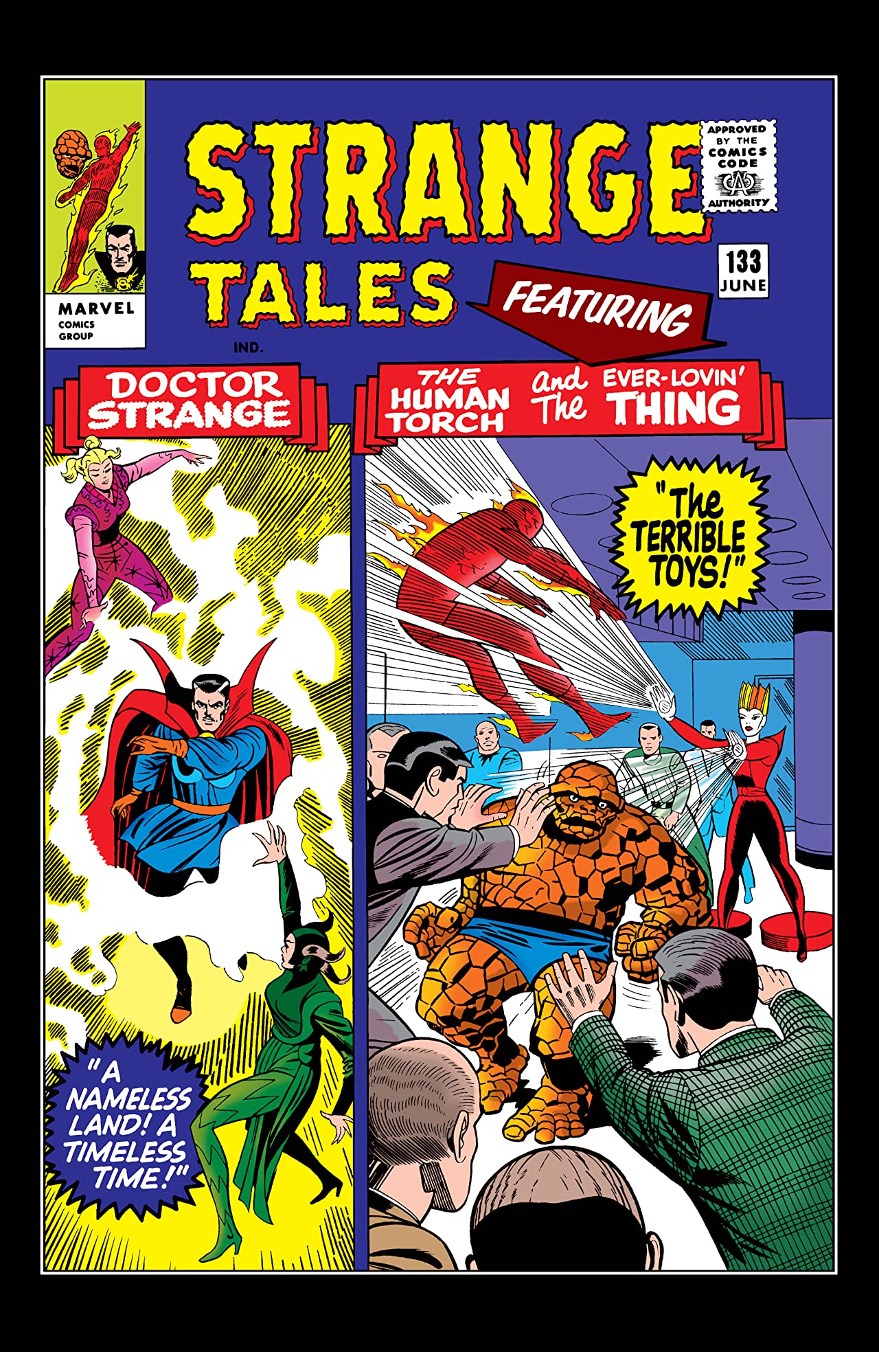 Cover of Strange Tales #133