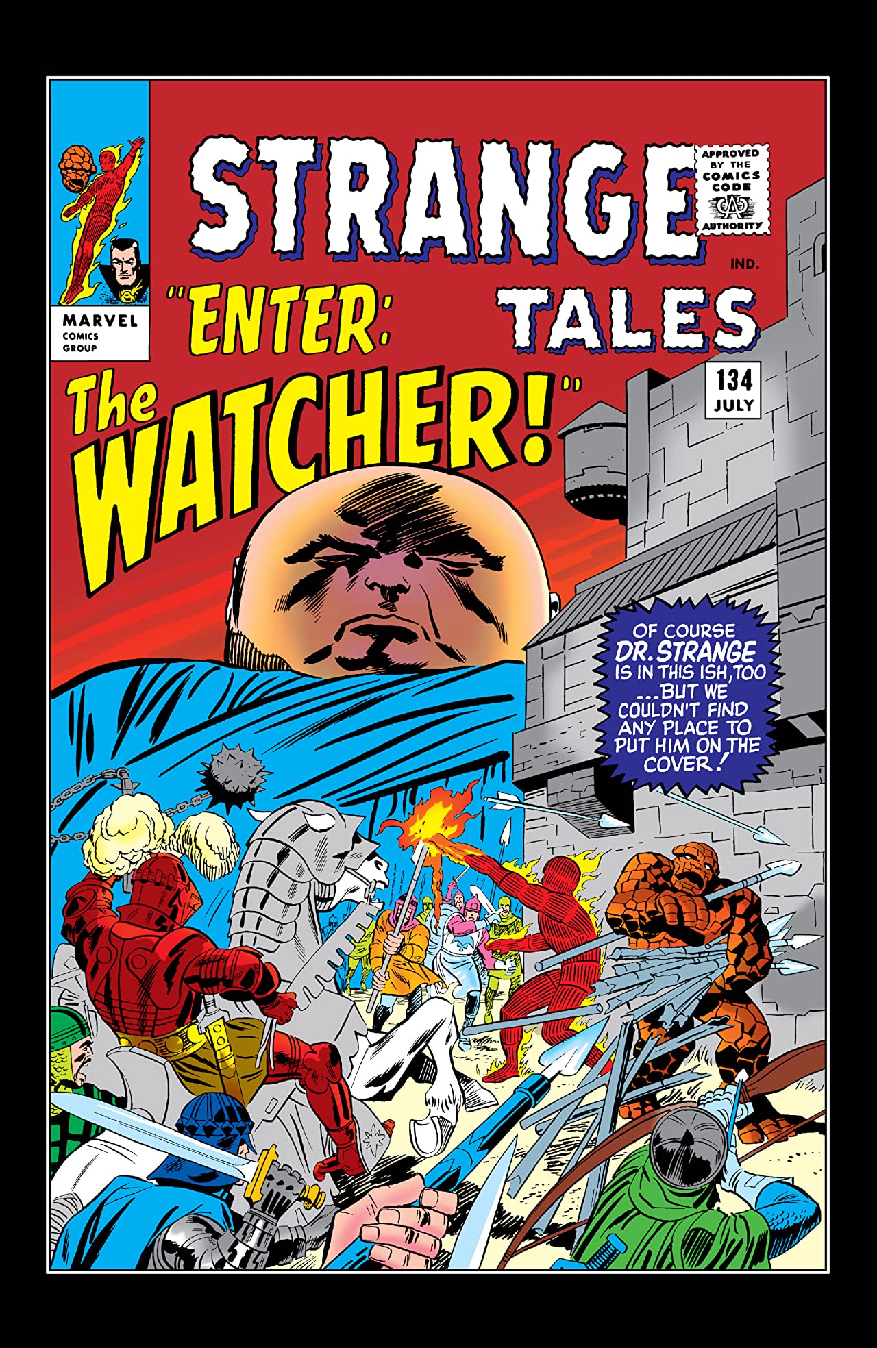Cover of Strange Tales #134