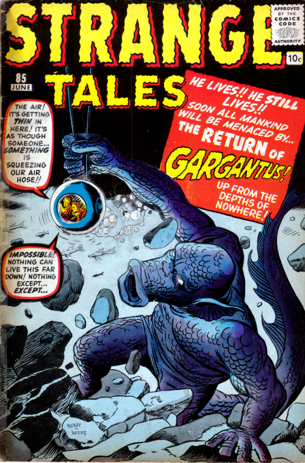 Cover of Strange Tales #85