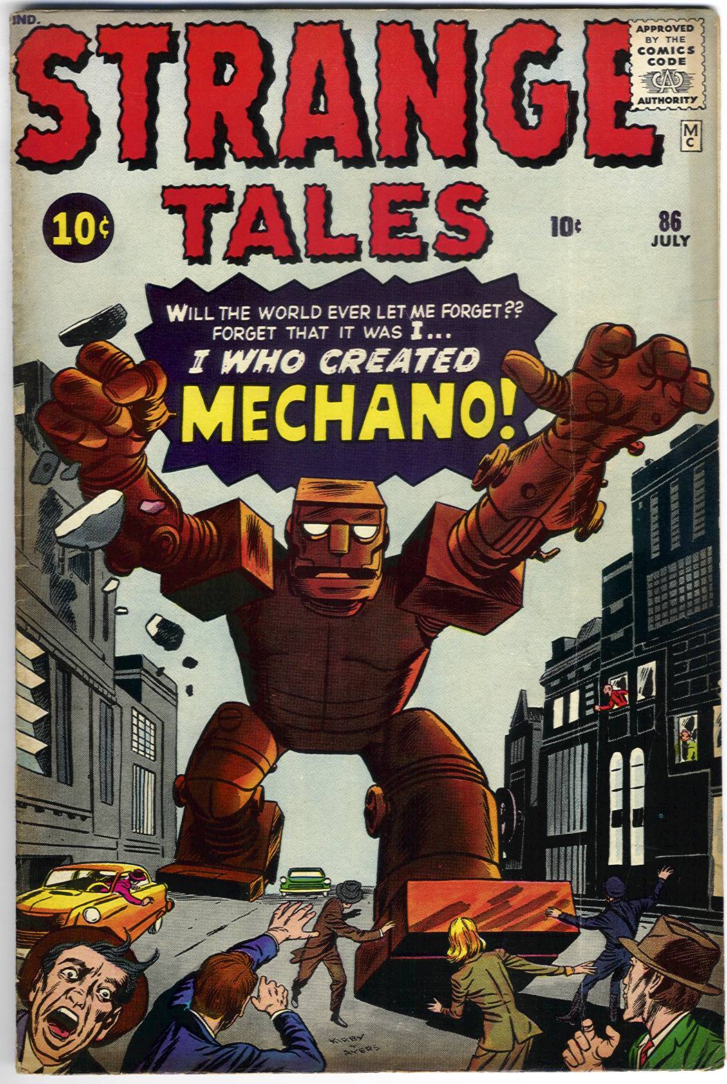 Cover of Strange Tales #86