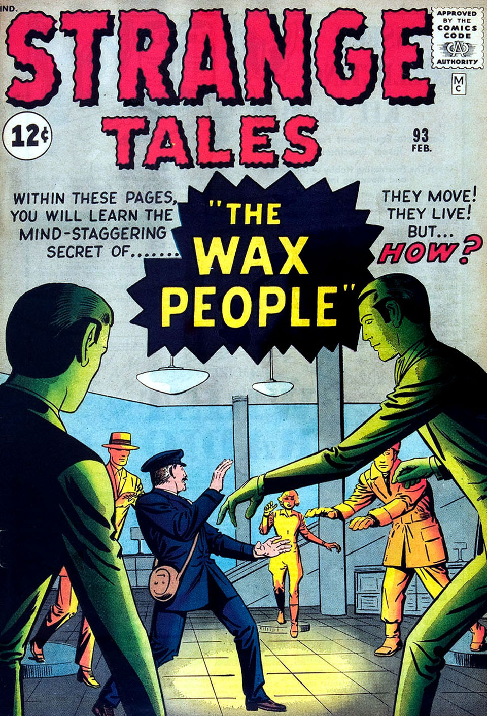 Cover of Strange Tales #93