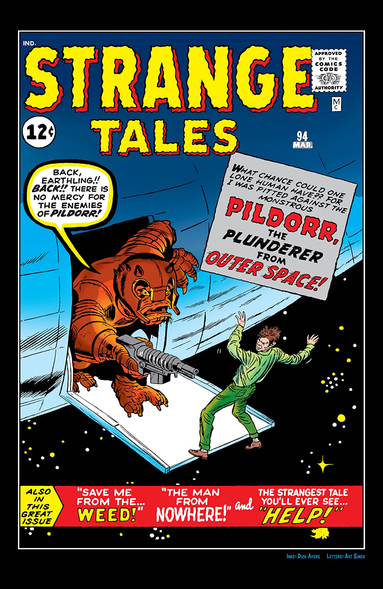 Cover of Strange Tales #94