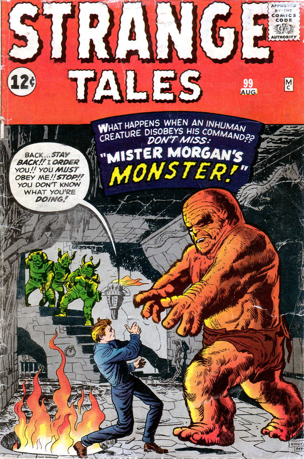 Cover of Strange Tales #99