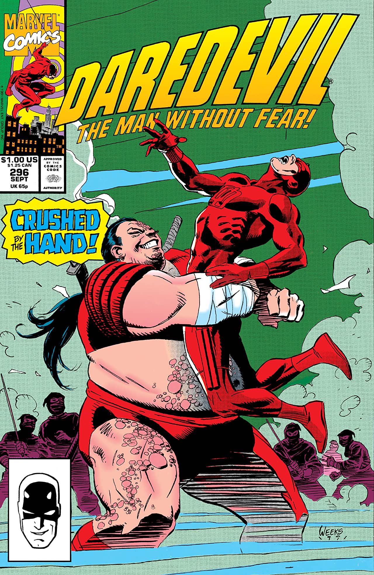 Daredevil (1964) #296 cover
