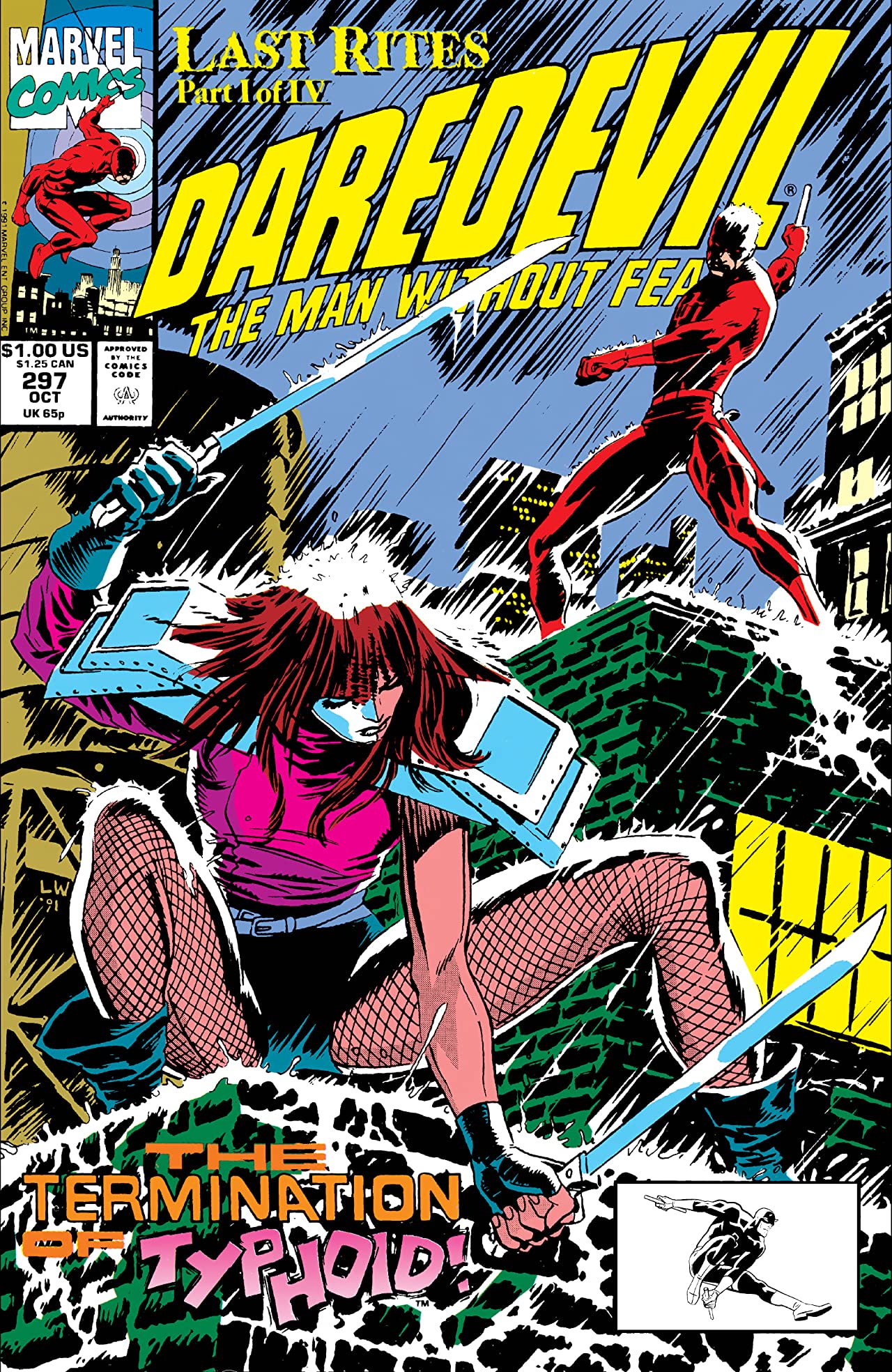 Daredevil (1964) #297 cover