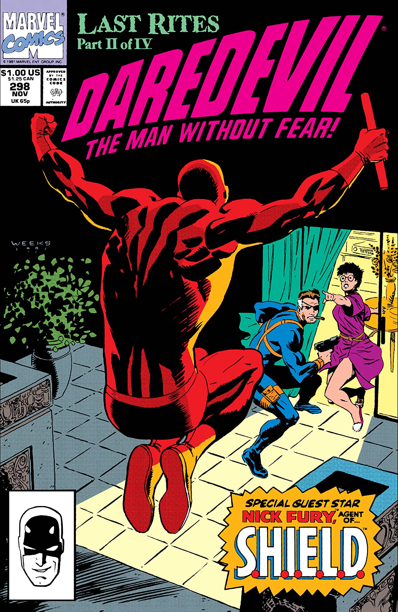 Cover of Daredevil #298