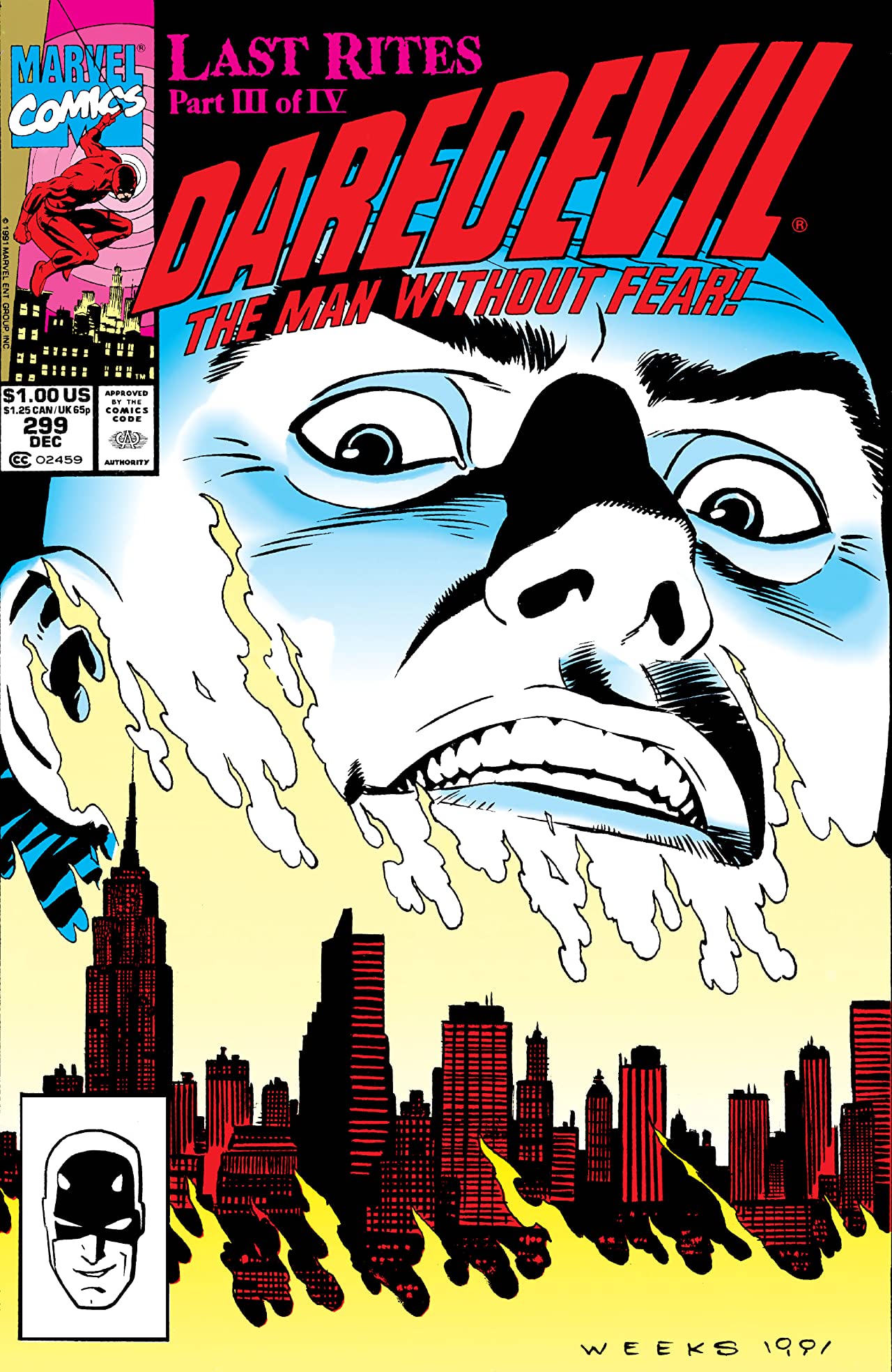 Daredevil (1964) #299 cover