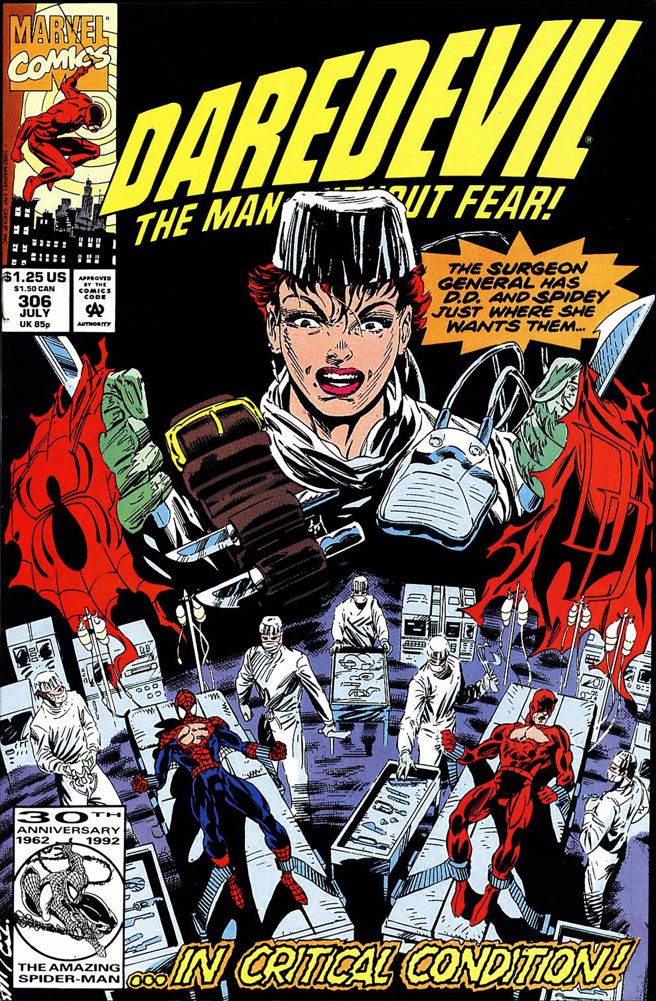 Daredevil (1964) #306 cover