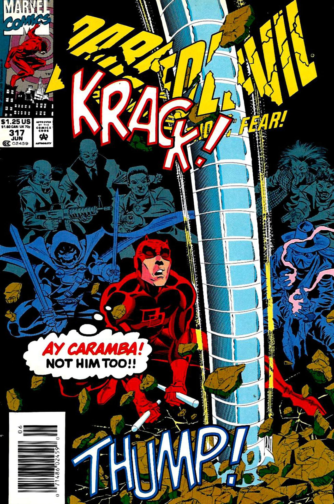 Daredevil (1964) #317 cover