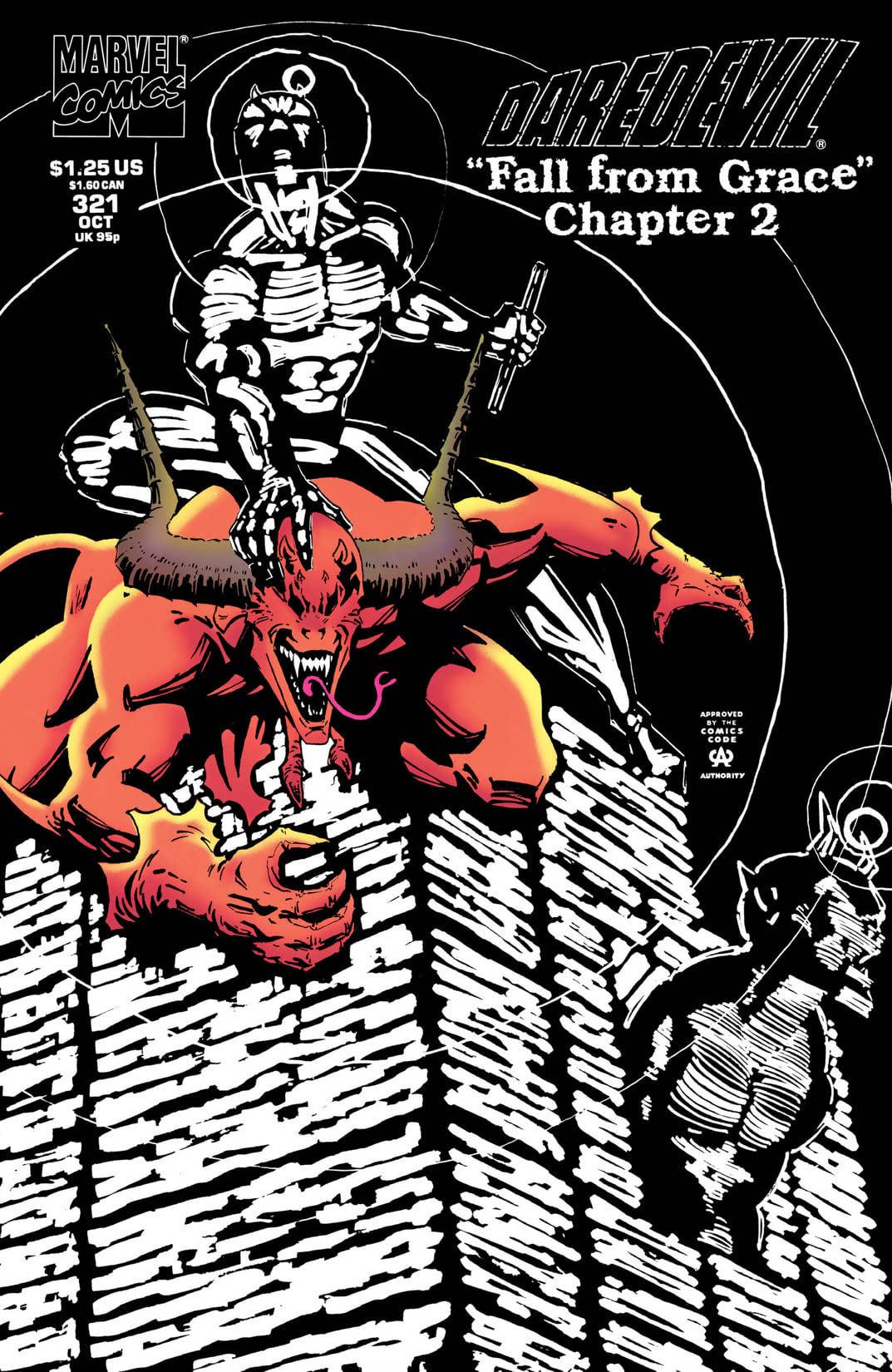 Daredevil (1964) #321 cover