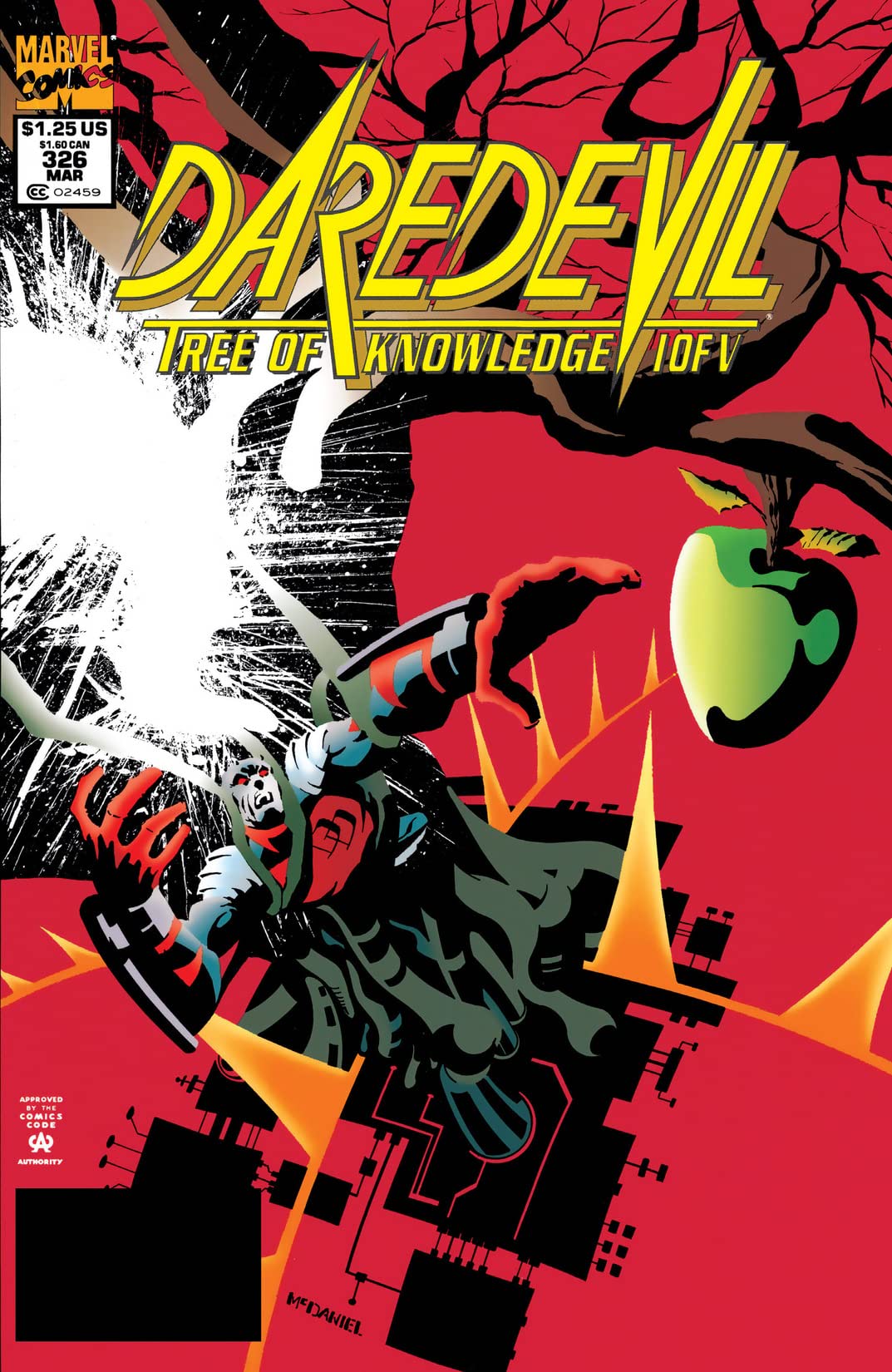Daredevil (1964) #326 cover