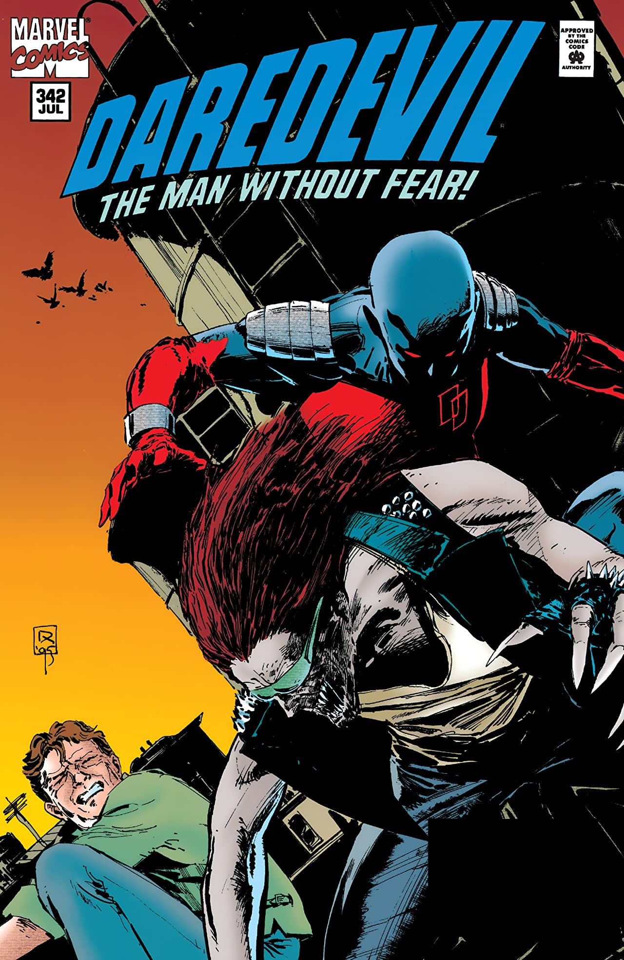 Daredevil (1964) #342 cover
