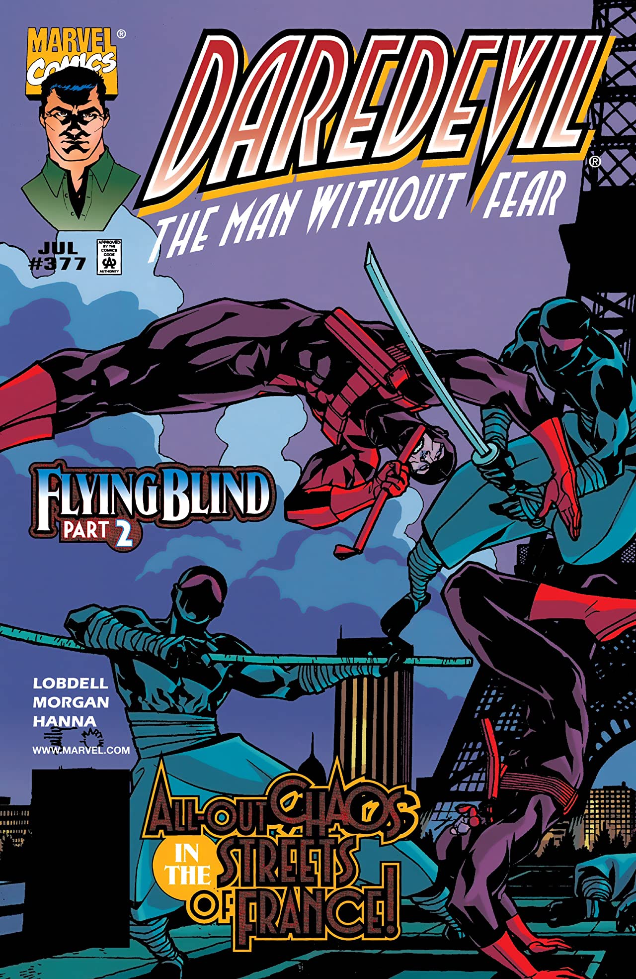 Daredevil (1964) #377 cover