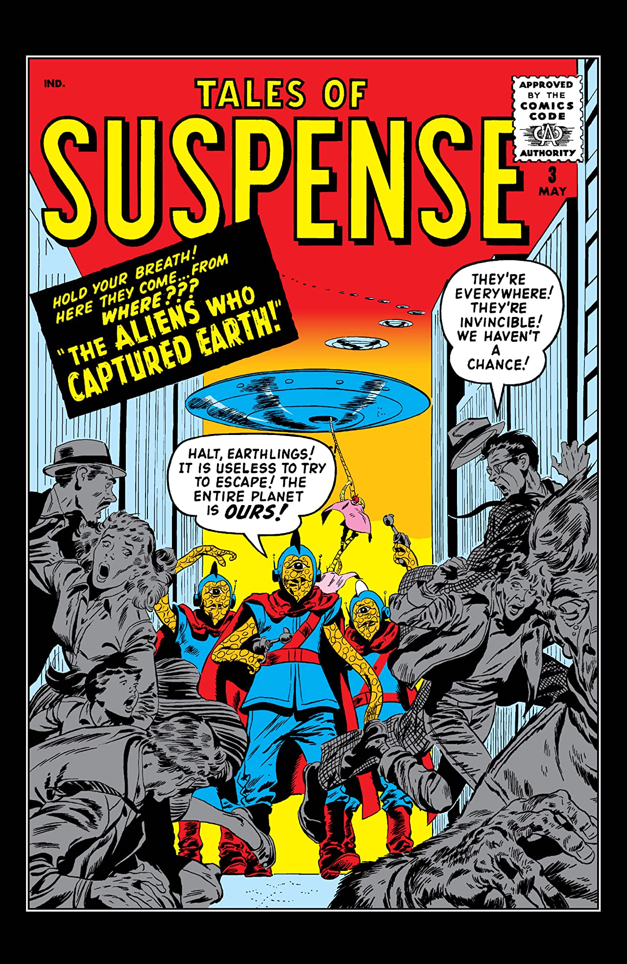 Cover of Tales of Suspense #3