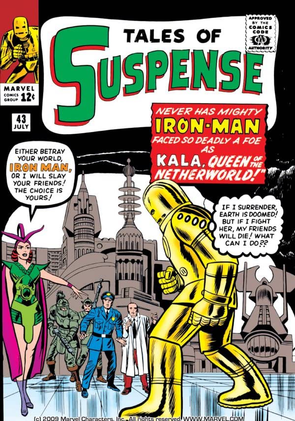 Cover of Tales of Suspense #43