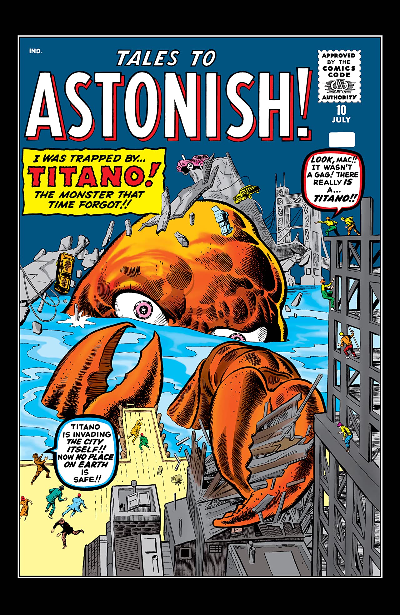 Tales to Astonish (1959) #10 cover