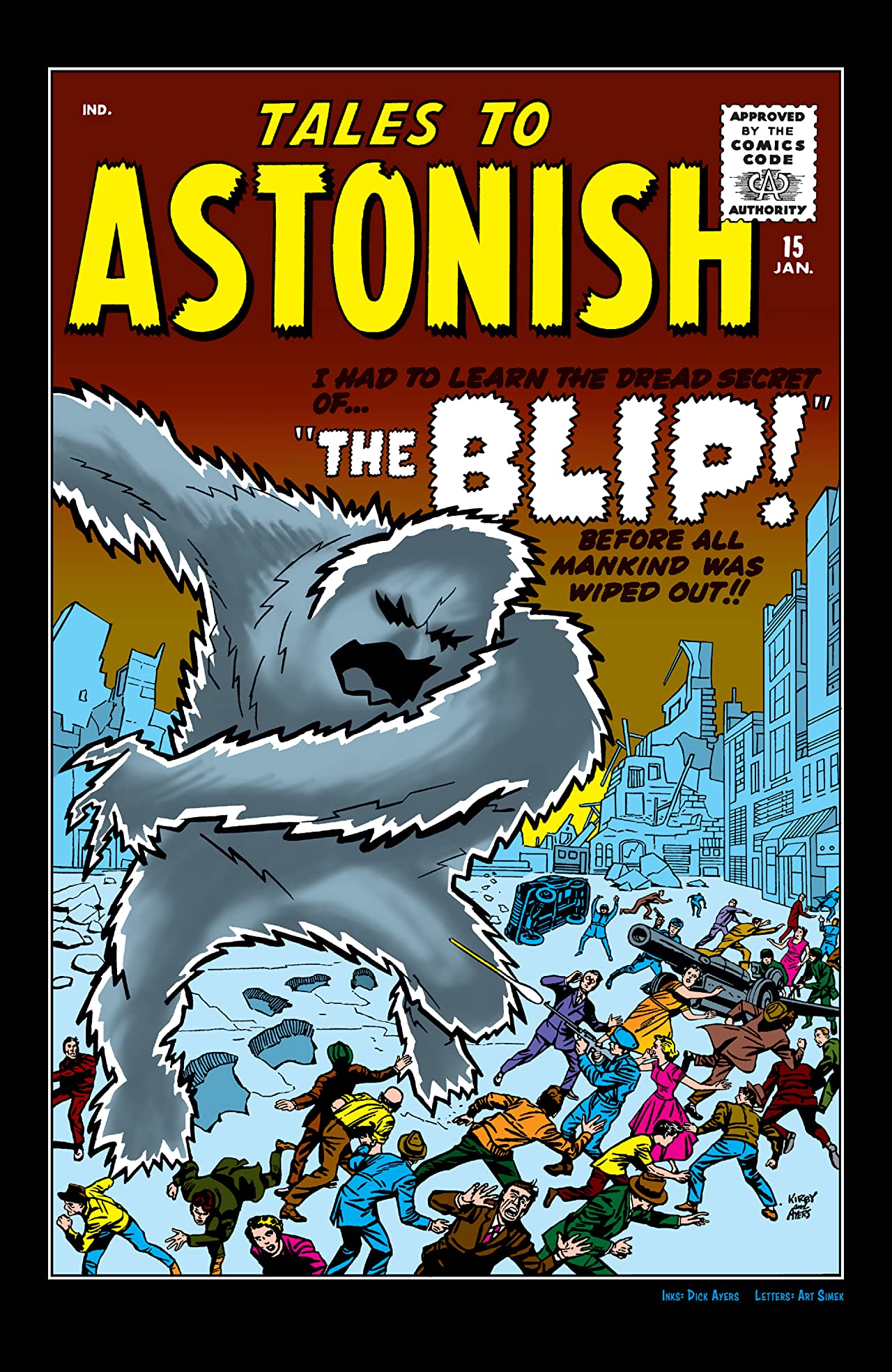 Tales to Astonish (1959) #15 cover
