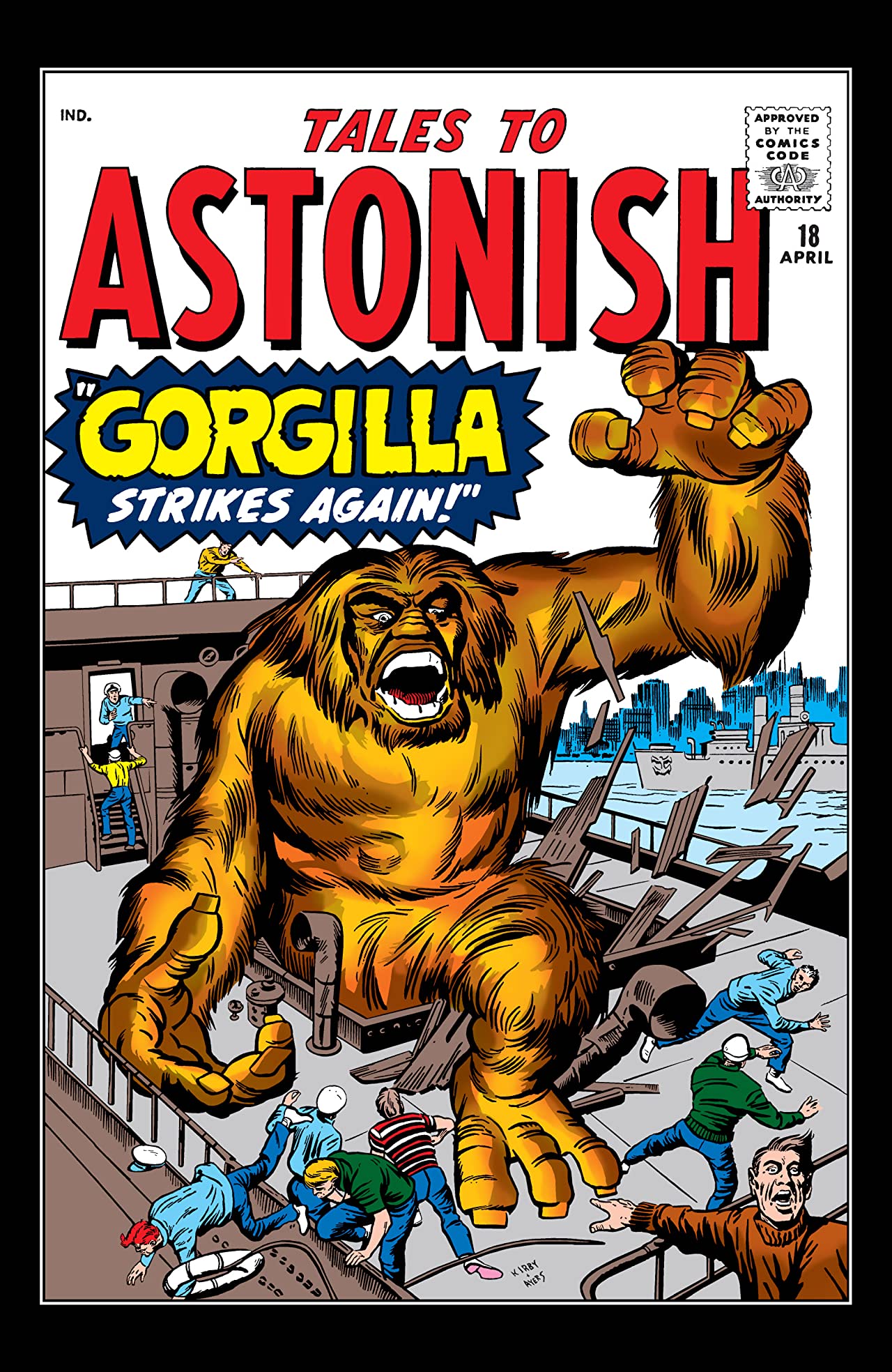 Tales to Astonish (1959) #18 cover
