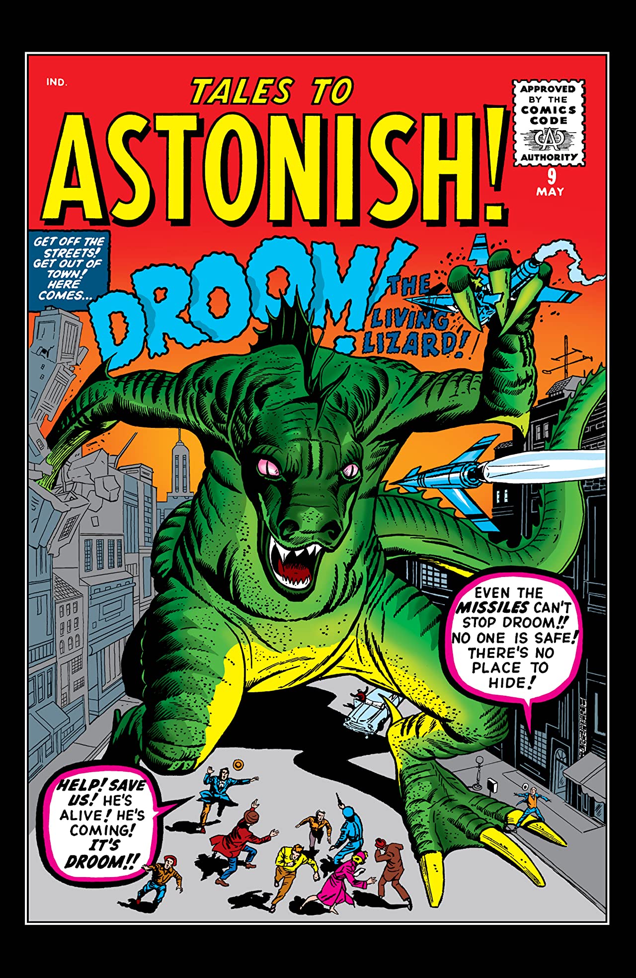 Tales to Astonish (1959) #9 cover