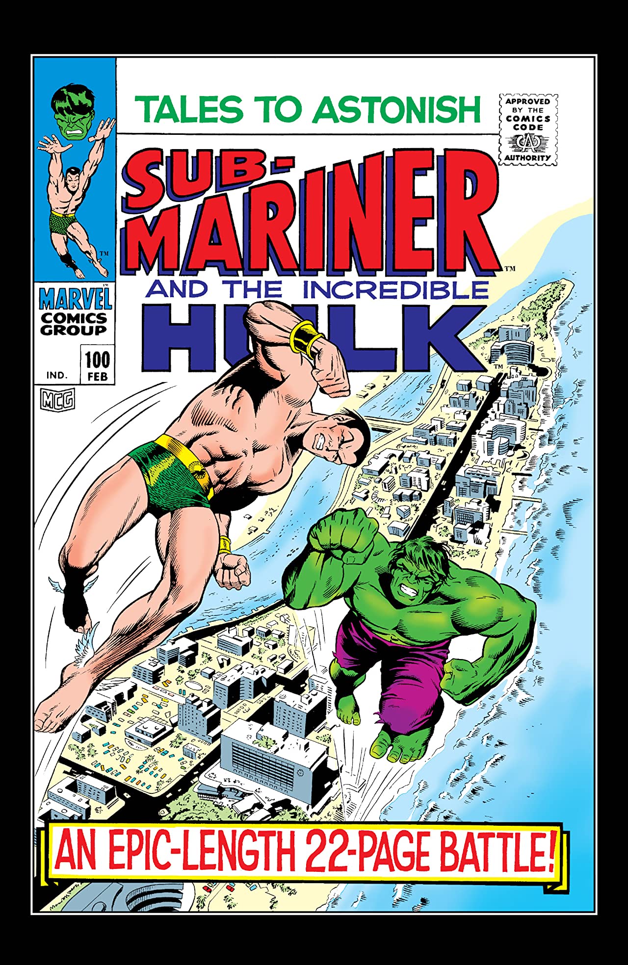 Tales to Astonish (1959) #100 cover