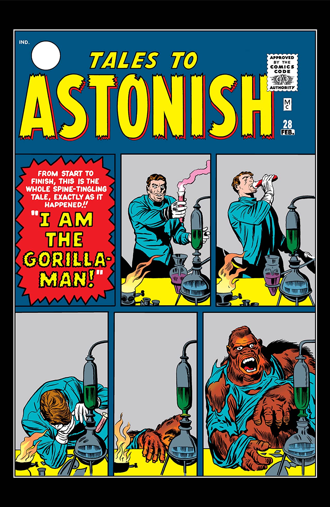 Tales to Astonish (1959) #28 cover